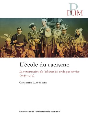 cover image of L'école du racisme